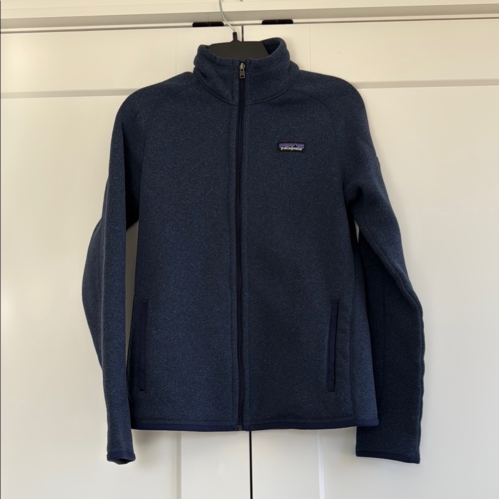 Patagonia Navy Blue Fleece Jacket